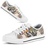 Heeler Low Top Shoes For Women, Shoes For Men Custom Shoes