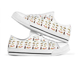 Squirrels Cute Low Top Shoes For Women, Shoes For Men Custom Shoes