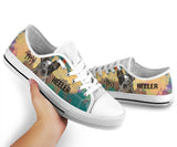 Heeler Face Low Top Shoes For Women, Shoes For Men Custom Shoes
