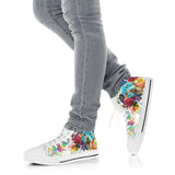 Pitbull Color High Top Shoes For Women, Shoes For Men Custom Shoes