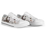 Panda Lovely Low Top Shoes For Women, Shoes For Men Custom Shoes