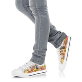 Heeler Be Thankful Low Top Shoes For Women, Shoes For Men Custom Shoes