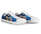 Cow Galaxy Low Top Shoes For Women, Shoes For Men Custom Shoes