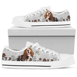 Basset Hound Awesome Low Top Shoes For Women, Shoes For Men Custom Shoes