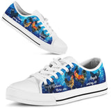 Chicken Angels Low Top Shoes For Women, Shoes For Men Custom Shoes