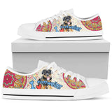 Rottweiler So Cute Low Top Shoes For Women, Shoes For Men Custom Shoes