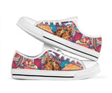 Dachshund Cubes Low Top Shoes For Women, Shoes For Men Custom Shoes
