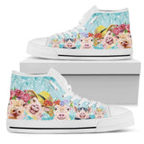 Pig Friend High Top Shoes For Women, Shoes For Men Custom Shoes