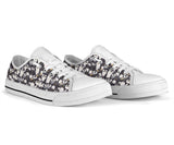 Penguins Funny Low Top Shoes For Women, Shoes For Men Custom Shoes