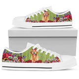 Golden Retriever Angel Low Top Shoes For Women, Shoes For Men Custom Shoes