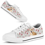 Corgi Low Top Shoes For Women, Shoes For Men Custom Shoes