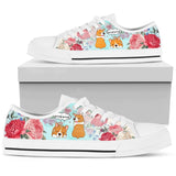 Corgi Woof Woof Low Top Shoes For Women, Shoes For Men Custom Shoes