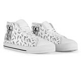 Golden Retriever Feather High Top Shoes For Women, Shoes For Men Custom Shoes