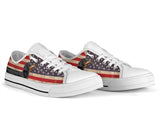 America Dachshund Low Top Shoes For Women, Shoes For Men Custom Shoes
