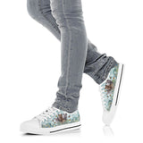 Cat Butterfly Low Top Shoes For Women, Shoes For Men Custom Shoes