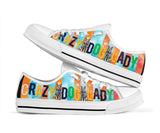 Heeler Crazy Lady Low Top Shoes For Women, Shoes For Men Custom Shoes