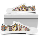 German Shepherd Low Top Shoes For Women, Shoes For Men Custom Shoes