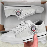 Husky Low Top Shoes For Women, Shoes For Men Custom Shoes