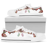 Butterfly Mandala Low Top Shoes For Women, Shoes For Men Custom Shoes