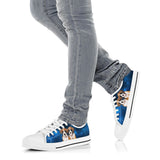 Boxer Galaxy Low Top Shoes For Women, Shoes For Men Custom Shoes