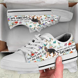 German Shepherd Become We Low Top Shoes For Women, Shoes For Men Custom Shoes