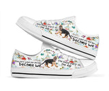 German Shepherd Become We Low Top Shoes For Women, Shoes For Men Custom Shoes