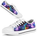 Butterfly Watercolor Infinity Low Top Shoes For Women, Shoes For Men Custom Shoes