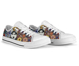 Husky Polygon Low Top Shoes For Women, Shoes For Men Custom Shoes
