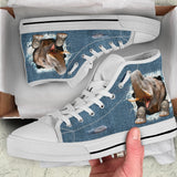 Elephant Jeans High Top Shoes For Women, Shoes For Men Custom Shoes