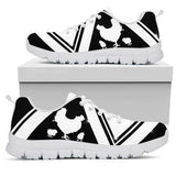 Chicken Black White Sneakers Shoes For Women, Shoes For Men Sneaker Custom Shoes