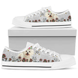 Bichon Frise Awesome Low Top Shoes For Women, Shoes For Men Custom Shoes