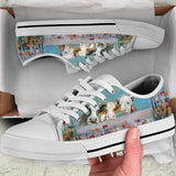 Cow Beautiful Low Top Shoes For Women, Shoes For Men Custom Shoes