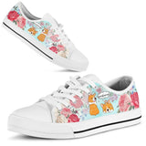 Corgi Woof Woof Low Top Shoes For Women, Shoes For Men Custom Shoes