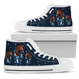 Horse Dream Catcher High Top Shoes For Women, Shoes For Men Custom Shoes