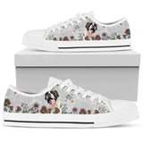Boxer Awesome Low Top Shoes For Women, Shoes For Men Custom Shoes