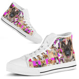 German Shepherd Best Dog High Top Shoes For Women, Shoes For Men Custom Shoes