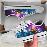 Turtle Purple Galaxy Low Top Shoes For Women, Shoes For Men Custom Shoes