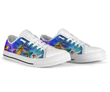 Hummingbird Galaxy Low Top Shoes For Women, Shoes For Men Custom Shoes