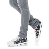 Penguin Galaxy Low Top Shoes For Women, Shoes For Men Custom Shoes