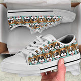 Boxers Cute Low Top Shoes For Women, Shoes For Men Custom Shoes