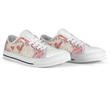 Chicken Red Pattern Low Top Shoes For Women, Shoes For Men Custom Shoes