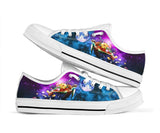 Turtle Purple Galaxy Low Top Shoes For Women, Shoes For Men Custom Shoes