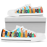 Heeler Crazy Lady Low Top Shoes For Women, Shoes For Men Custom Shoes