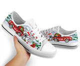 Koala Red Car Low Top Shoes For Women, Shoes For Men Custom Shoes