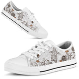 Penguin Lovely Low Top Shoes For Women, Shoes For Men Custom Shoes