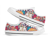 Shih Tzu Cubes Low Top Shoes For Women, Shoes For Men Custom Shoes