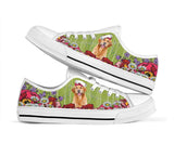 Golden Retriever Angel Low Top Shoes For Women, Shoes For Men Custom Shoes