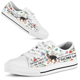 German Shepherd Become We Low Top Shoes For Women, Shoes For Men Custom Shoes