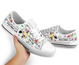 Cow Become We Low Top Shoes For Women, Shoes For Men Custom Shoes