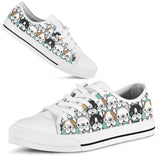 French Bulldog Cute Low Top Shoes For Women, Shoes For Men Custom Shoes